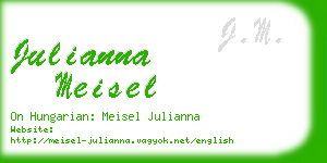 julianna meisel business card